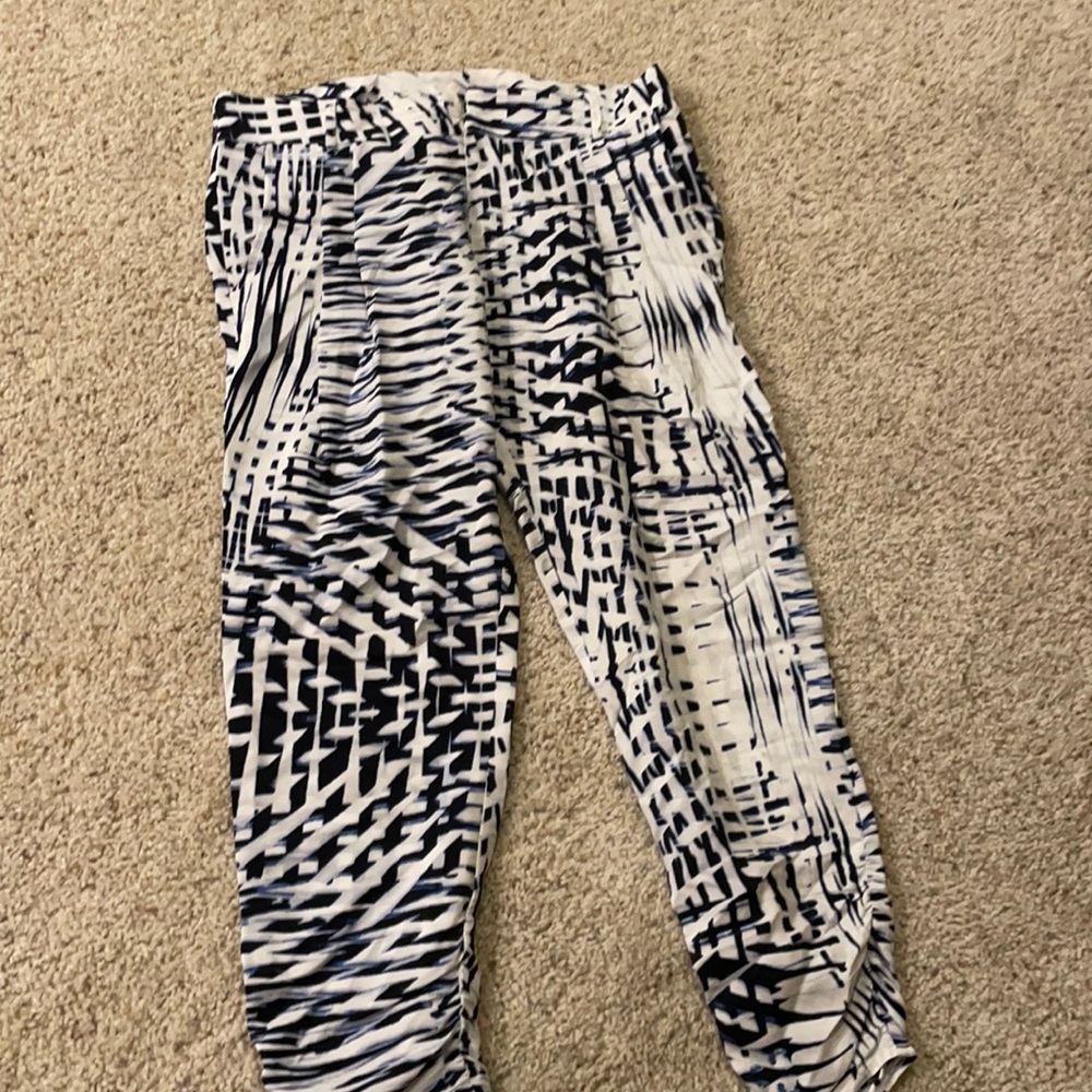 Parker Devlin Cropped Silk Pants
